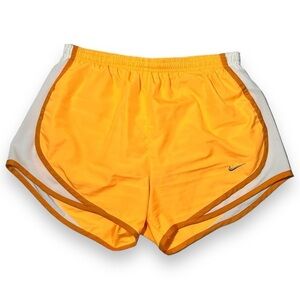 Nike Women’s Tempo Running Shorts Orange White Size Small